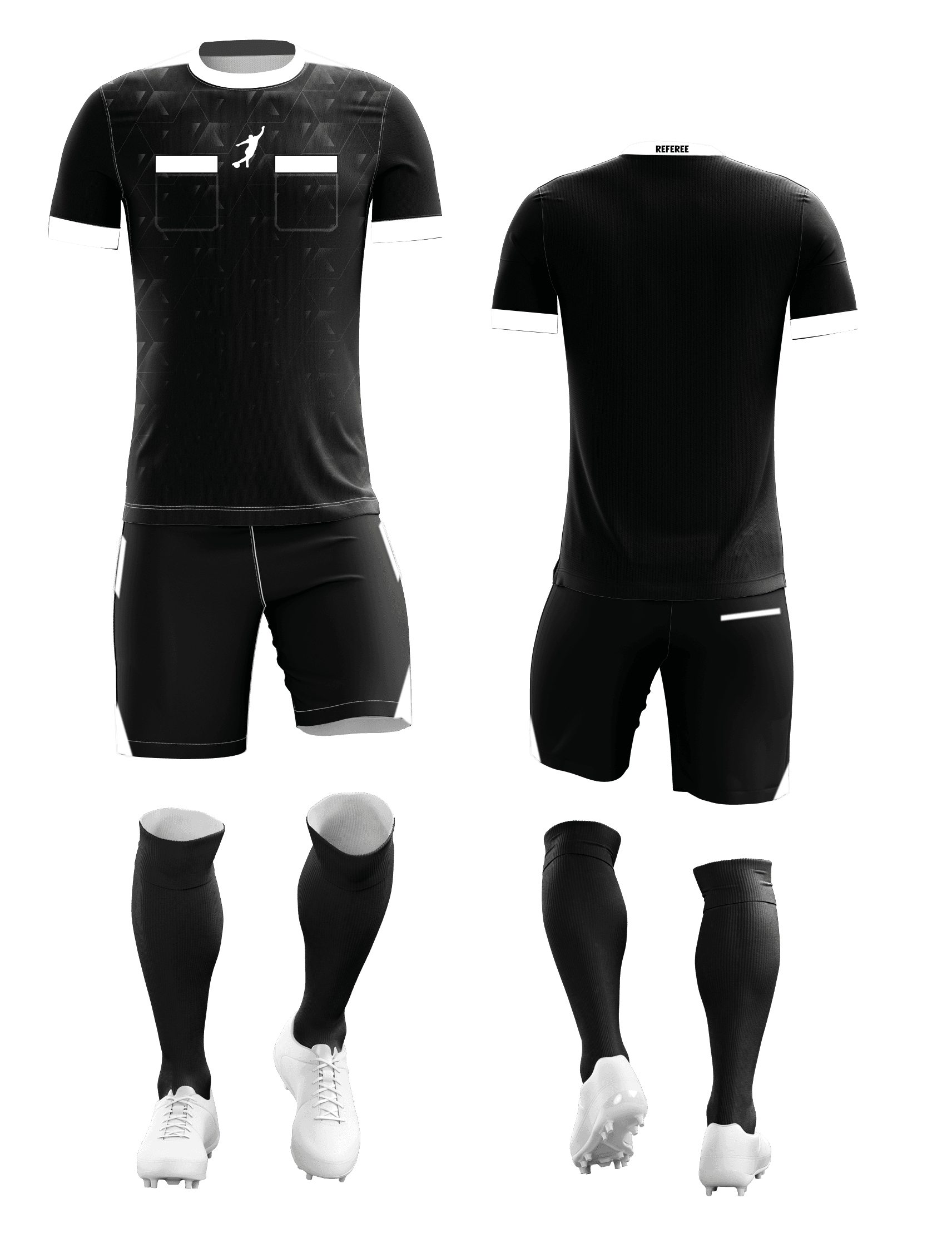 Maillot Arbitre Pro Noir